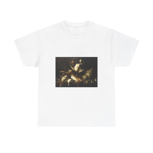 UTRECHT, Adriaen van - Still-Life with Hare and Birds on a Ring (Artwork) T-Shirt
