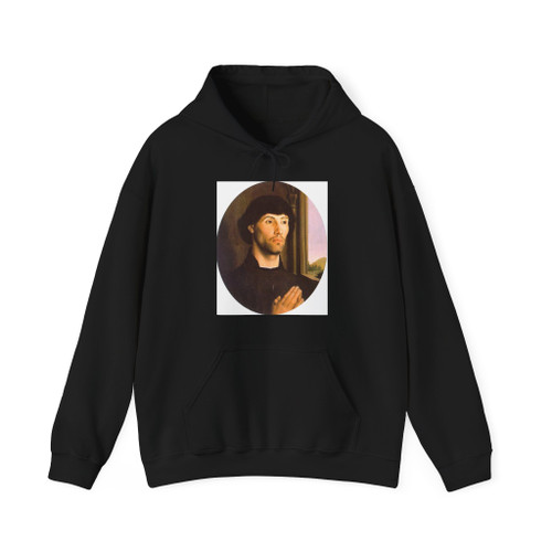 GOES, Hugo van der - Portrait of a Man (Artwork) Hoodie