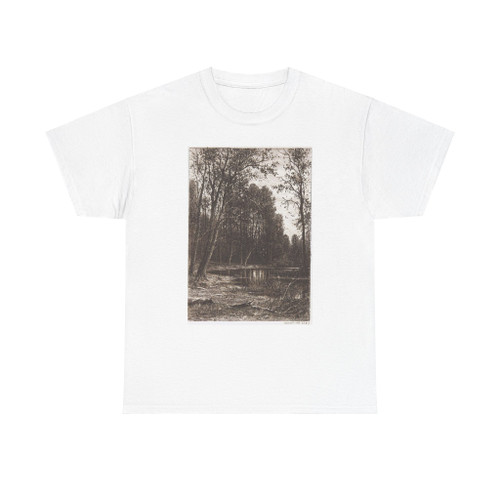 SHISKIN, Ivan Ivanovich - River backwater in forest 1889-1890 2 (Artwork) T-Shirt