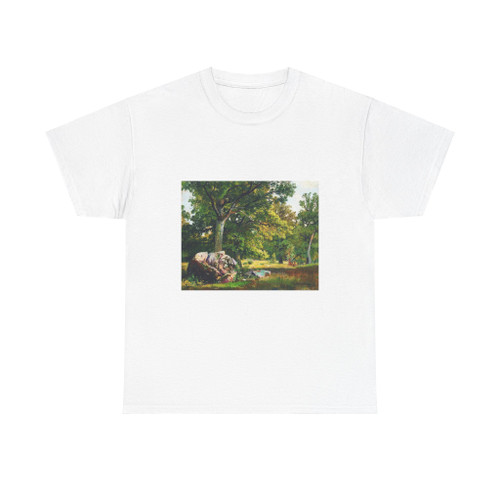 SHISKIN, Ivan Ivanovich - Sunny day in the woods. Oaks 1891 (Artwork) T-Shirt