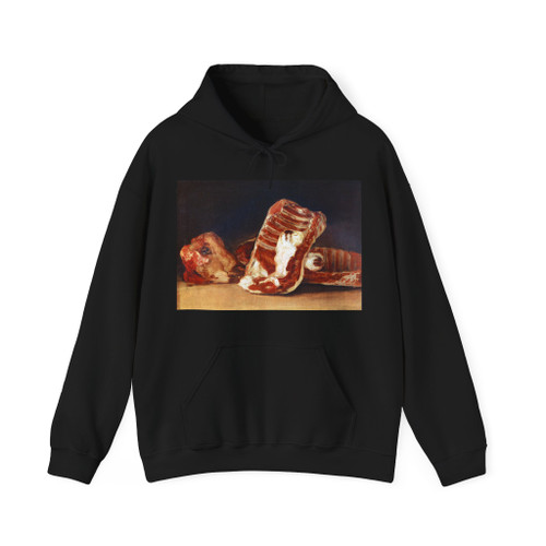 GOYA Y LUCIENTES, Francisco de - A Butcher's Counter (Artwork) Hoodie