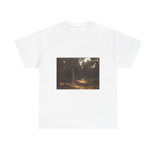 SHISKIN, Ivan Ivanovich - Track among the pines. 1883 (Artwork) T-Shirt