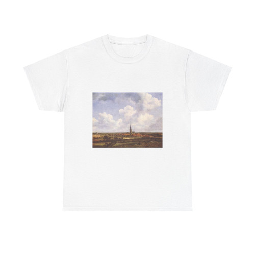 RUISDAEL, Jacob Isaackszon van - Landscape with Church and Village (Artwork) T-Shirt