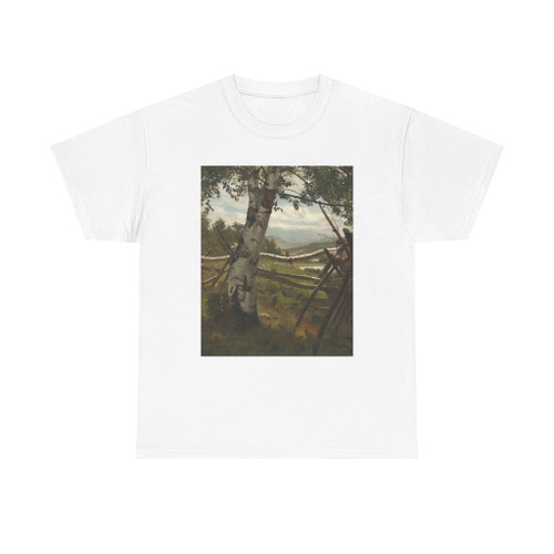 SHISKIN, Ivan Ivanovich - Summer landscape with birch (Artwork) T-Shirt