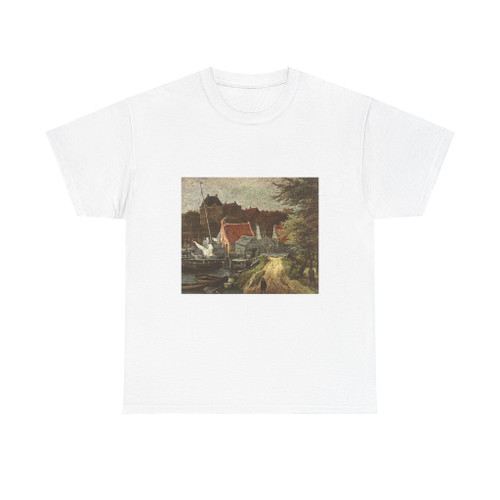 RUISDAEL, Jacob Isaackszon van - View of Amsterdam (detail) (Artwork) T-Shirt