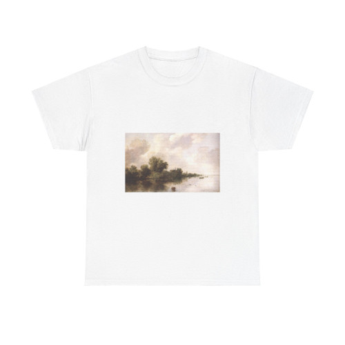 RUYSDAEL, Salomon van - River Scene1 (Artwork) T-Shirt