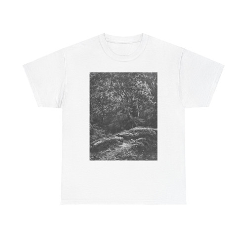 SHISKIN, Ivan Ivanovich - track in the woods. 1871 (Artwork) T-Shirt