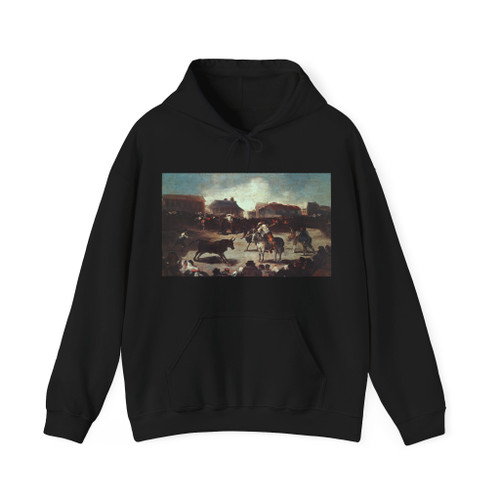 GOYA Y LUCIENTES, Francisco de - A Village Bullfight (Artwork) Hoodie