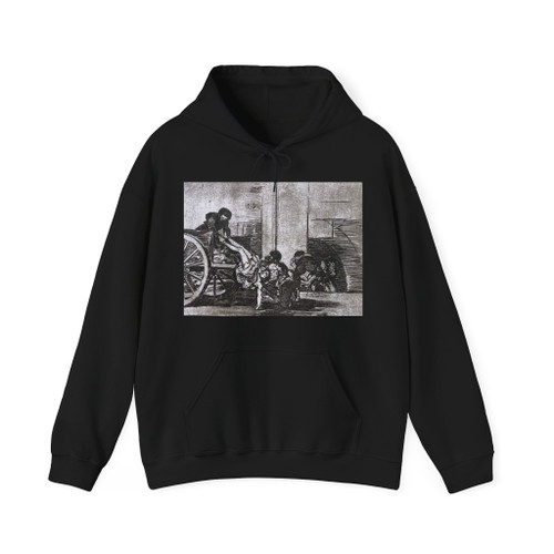 GOYA Y LUCIENTES, Francisco de - Cartloads to the cemetery (Artwork) Hoodie