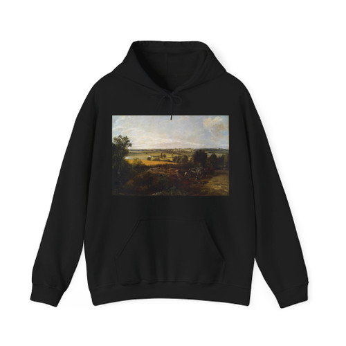 CONSTABLE, John - The Stour-Valley with the Church of Dedham (Artwork) Hoodie