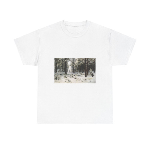 SHISKIN, Ivan Ivanovich - Winter 1890 (Artwork) T-Shirt