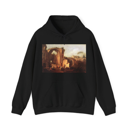 ZAIS, Giuseppe - Landscape with Ruins and Archway (Artwork) Hoodie