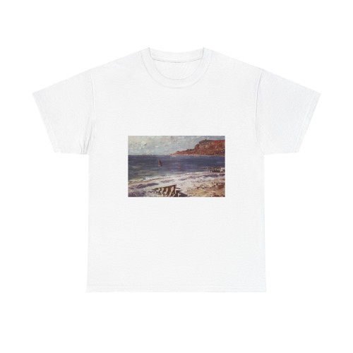 MONET, Claude - Sailing at Sainte Adresse (Artwork) T-Shirt