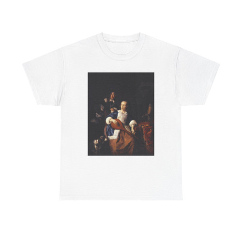 METSU, Gabriel - The Cittern Player (Artwork) T-Shirt