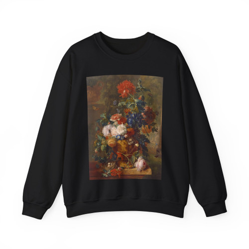 HUYSUM, Jan van - Flowers (Artwork) Crewneck Sweatshirt