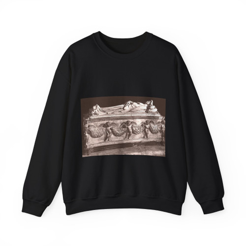 QUERCIA, Jacopo della -bologna- Tomb of Ilaria del Carretto (Artwork) Crewneck Sweatshirt