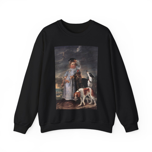 QUELLINUS, Erasmus II - Portrait of a Young Boy (Artwork) Crewneck Sweatshirt