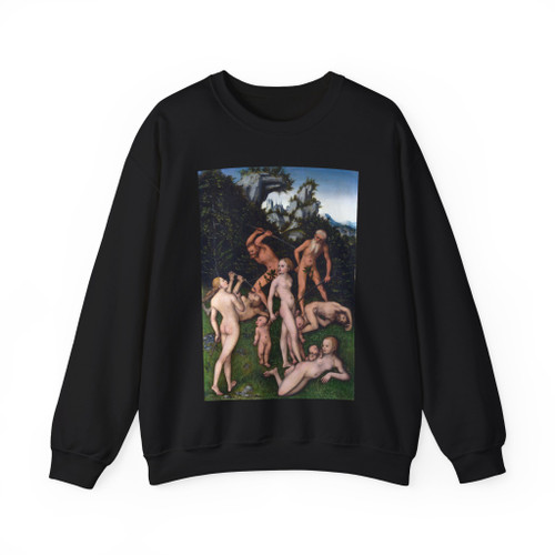 Lucas Cranach the Elder - The Close of the Silver Age (Artwork) Crewneck Sweatshirt