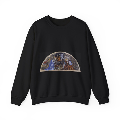 BOTTICELLI, Sandro - The Birth of Christ (Artwork) Crewneck Sweatshirt