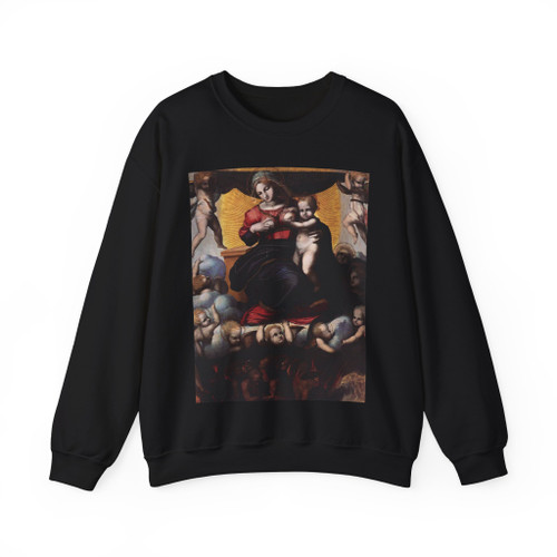 MACHUCA, Pedro - The Virgin and Souls in Purgatory (Artwork) Crewneck Sweatshirt