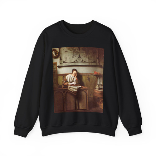 MAES, Nicolaes - Accounts (Artwork) Crewneck Sweatshirt