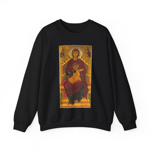 RITZOS, Andreas - The Mother of God Enthroned (Artwork) Crewneck Sweatshirt