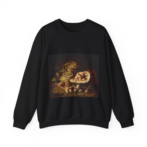 BRUEGHEL, Abraham - Fruit Still-Life (Artwork) Crewneck Sweatshirt