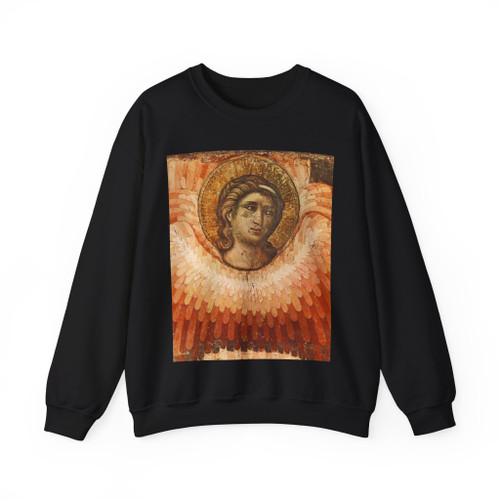 CAVALLINI, Pietro - The Last Judgement (detail)7 (Artwork) Crewneck Sweatshirt