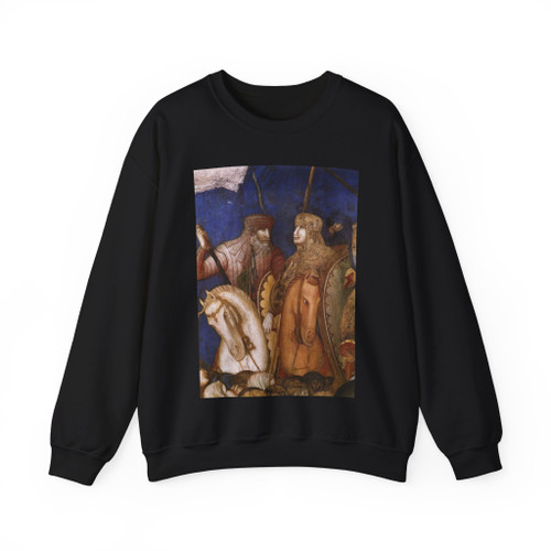 LORENZETTI, Pietro  - Assisi-crucifixion-Crucifixion (detail)3 (Artwork) Crewneck Sweatshirt