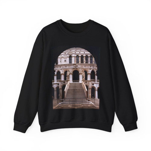 RIZZO, Antonio - Scala dei Giganti (Giants' Staircase) (Artwork) Crewneck Sweatshirt