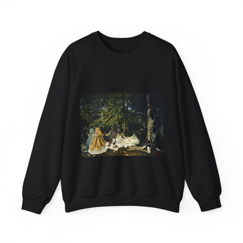 MONET, Claude - Dejeuner Sur L-Herbe a Chailly (Artwork) Crewneck Sweatshirt