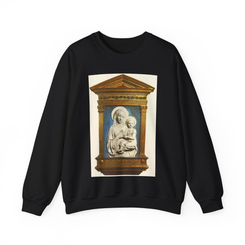ROBBIA Luca della - Madonna and Child2 (Artwork) Crewneck Sweatshirt