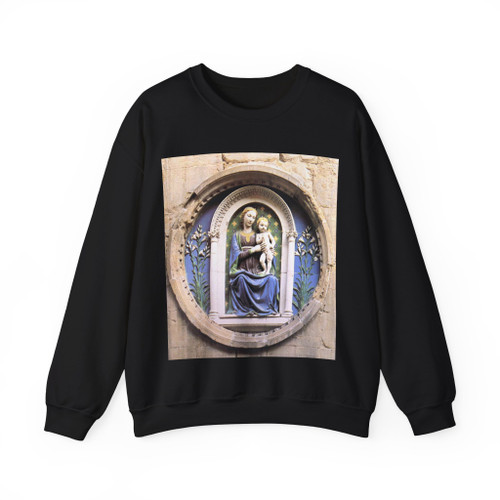 ROBBIA Luca della - Madonna and Child (Artwork) Crewneck Sweatshirt