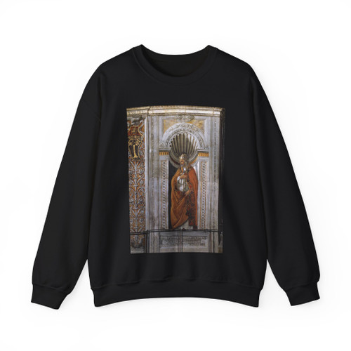 BOTTICELLI, Sandro - St Sixtus II (Artwork) Crewneck Sweatshirt
