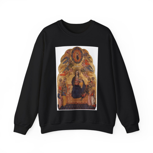 CENNI di Francesco di Ser Cenni - The Virgin of Humility (Artwork) Crewneck Sweatshirt