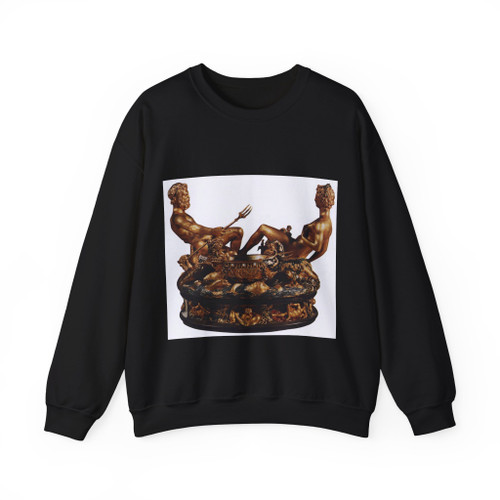 CELLINI, Benvenuto - Salt Cellar (Artwork) Crewneck Sweatshirt