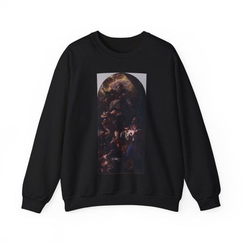 LOTH, Johann Karl - Holy Family and God the Father (Artwork) Crewneck Sweatshirt