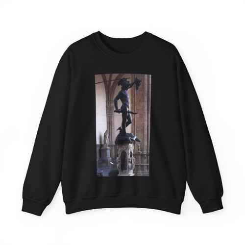 CELLINI, Benvenuto - Perseus (Artwork) Crewneck Sweatshirt
