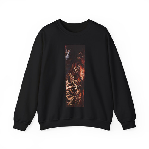 MEMLING, Hans -Last Judgment- Last Judgment (Artwork) Crewneck Sweatshirt