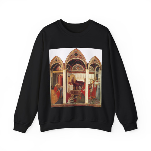 LORENZETTI, Pietro - The Birth of Mary (Artwork) Crewneck Sweatshirt