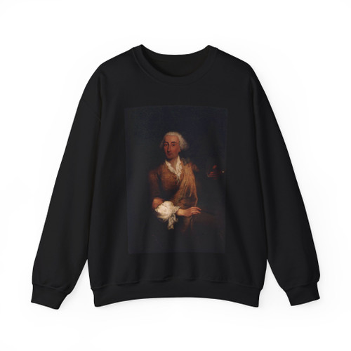 LONGHI, Pietro - Portrait of Francesco Guardi (Artwork) Crewneck Sweatshirt
