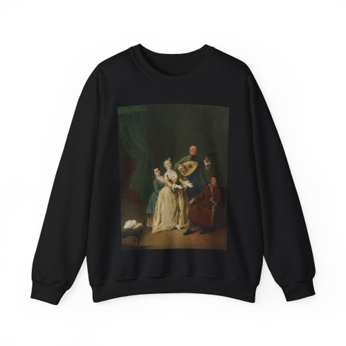LONGHI, Pietro - The Family Concert (Artwork) Crewneck Sweatshirt
