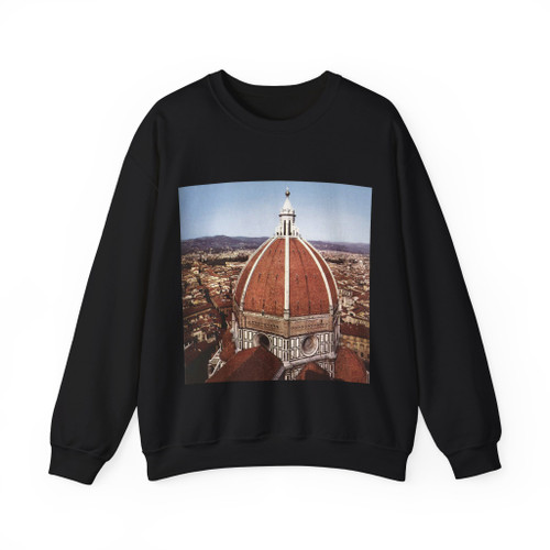 BRUNELLESCHI, Filippo - Dome of the Cathedral (Artwork) Crewneck Sweatshirt