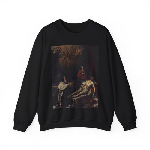 CHAMPAIGNE, Philippe de - The Vow of Louis XIII (Artwork) Crewneck Sweatshirt