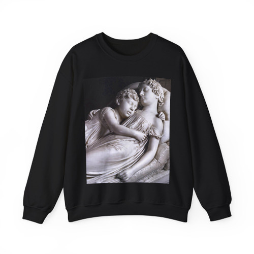 CHANTREY, Sir Francis Legatt - The Sleeping Children (detail) (Artwork) Crewneck Sweatshirt
