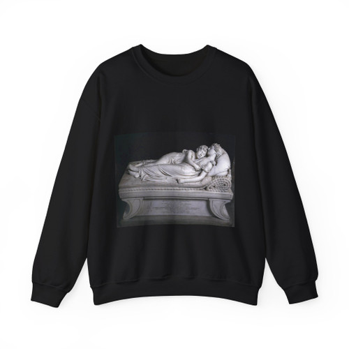 CHANTREY, Sir Francis Legatt - The Sleeping Children (Artwork) Crewneck Sweatshirt