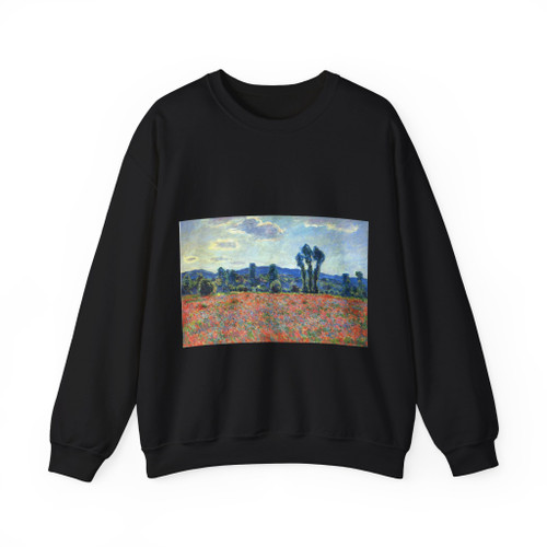 MONET, Claude - Poppy Field (Artwork) Crewneck Sweatshirt