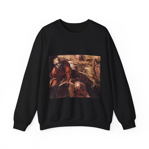TINTORETTO, Jacopo Robusti - The Ascension (detail) (Artwork) Crewneck Sweatshirt