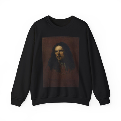 LE BRUN, Charles - Portrait of Turenne (Artwork) Crewneck Sweatshirt