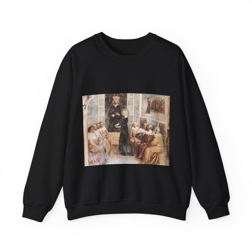 MASOLINO da Panicale - The Philosophers of Alexandria (Artwork) Crewneck Sweatshirt